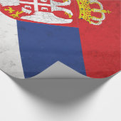 Serbien Geschenkpapier (Ecke)