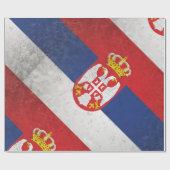 Serbien Geschenkpapier (Flach)