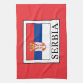 Serbien Geschirrtuch (Vertikal)