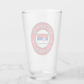 Serbien Glas (Rückseite)