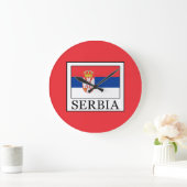 Serbien Große Wanduhr (Zuhause)