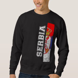 Serbien Heritage Pride Country Support serbische F Sweatshirt