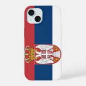 Serbien iPhone 15 Hülle (Rückseite)