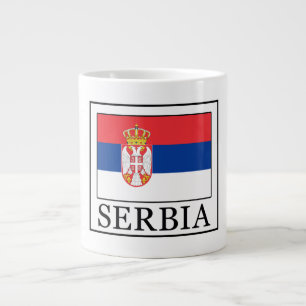 Serbien Jumbo-Tasse