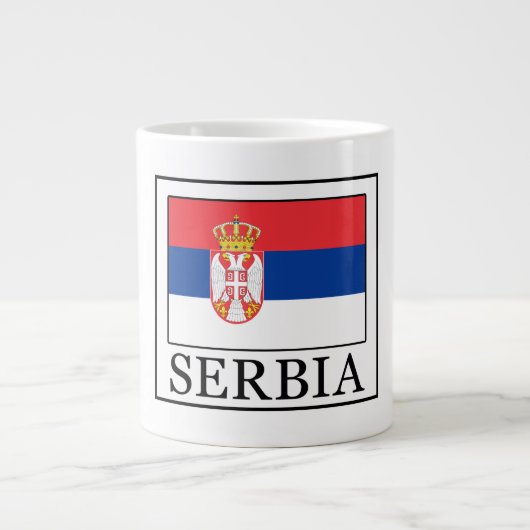 Serbien Jumbo-Tasse (Vorderseite)