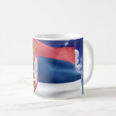 Serbien Kaffeetasse (VorderseiteRechts)