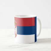 Serbien Kaffeetasse (VorderseiteRechts)