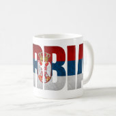 Serbien Kaffeetasse (VorderseiteRechts)