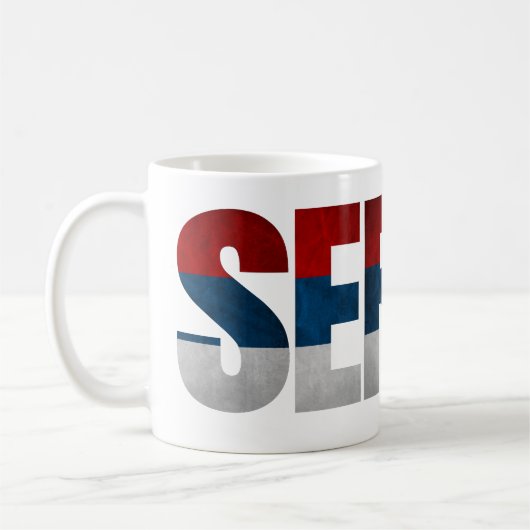 Serbien Kaffeetasse (Links)