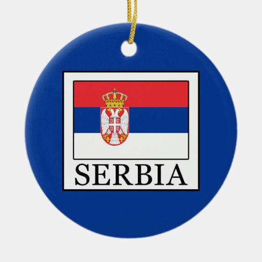 Serbien Keramikornament (Vorne)