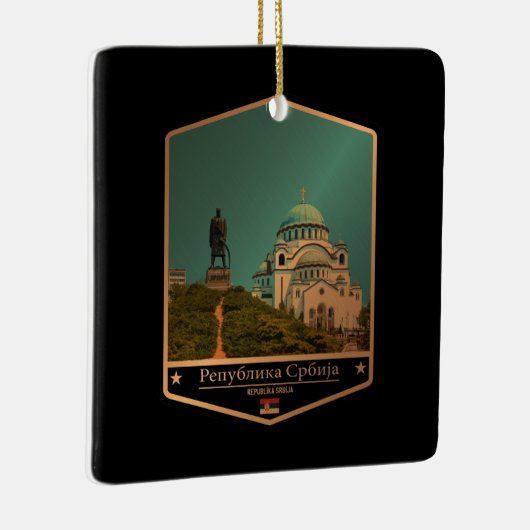 Serbien Keramikornament (Rechts)