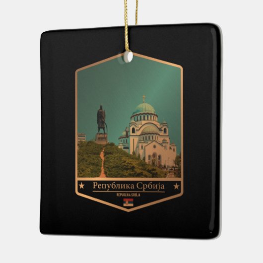 Serbien Keramikornament (Links)