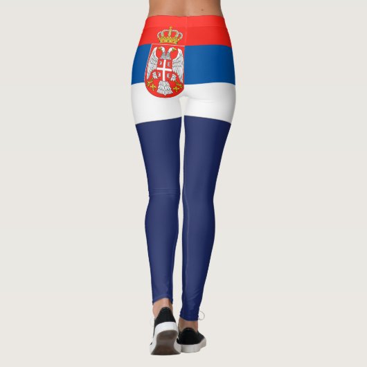 Serbien Leggings (Rückseite)