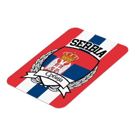 Serbien Magnet (Linke Seite)