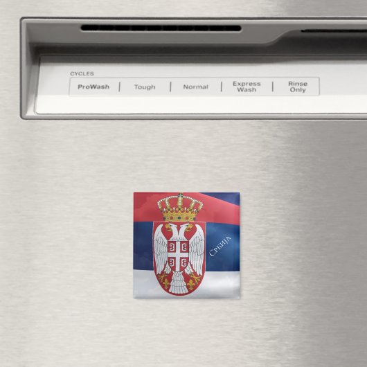 Serbien Magnet (In Situ (Geschirrspüler))