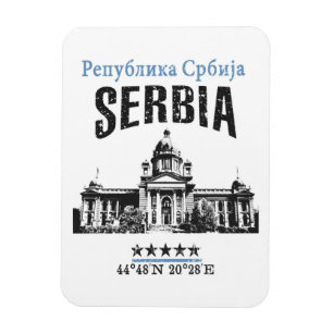 Serbien Magnet