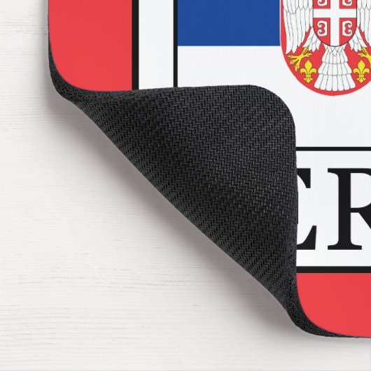 Serbien Mousepad (Ecke)