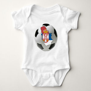 Serbien-Nationalmannschaft Baby Strampler