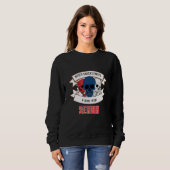 Serbien Niemals Unterschätzen Sweatshirt (Vorne ganz)