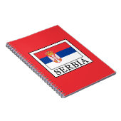 Serbien Notizblock (Rechte Seite)