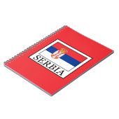 Serbien Notizblock (Linke Seite)