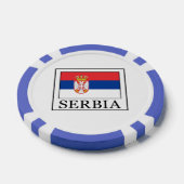 Serbien Pokerchips (Einzeln)