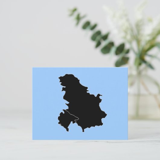 SERBIEN POSTKARTE (Stehend Vorderseite)