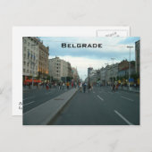 Serbien Postkarte (Vorne/Hinten)