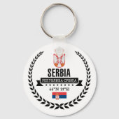 Serbien Schlüsselanhänger (Vorderseite)
