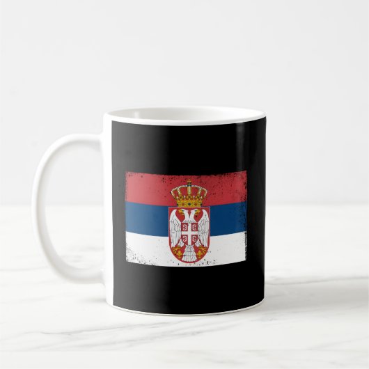 Serbien Serbisch Serbisch Srbija Jugoslavija Belgr Kaffeetasse (Links)