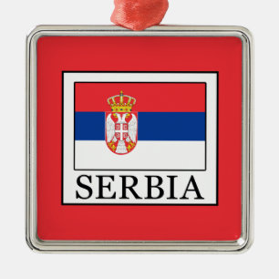 Serbien Silbernes Ornament