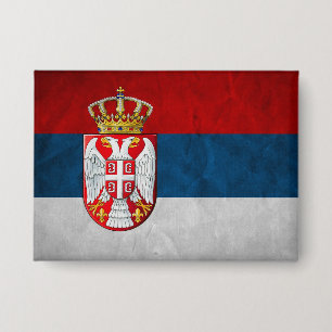 Serbien Srbija Button