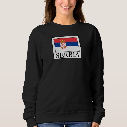 Serbien Sweatshirt (Vorderseite)