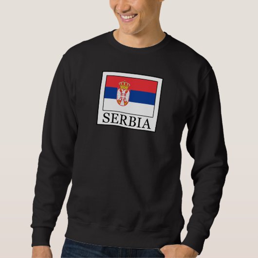 Serbien Sweatshirt (Vorderseite)