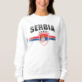 Serbien Sweatshirt (Vorderseite)