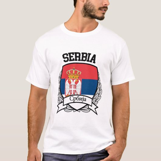 Serbien T-Shirt (Vorderseite)