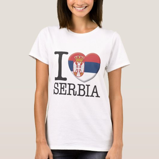 Serbien T-Shirt (Vorderseite)