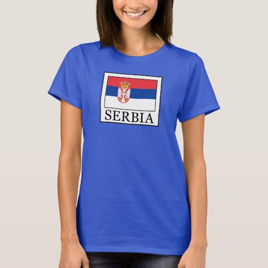 Serbien T-Shirt (Vorderseite)