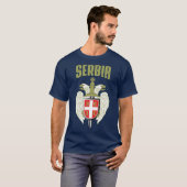 Serbien T-Shirt (Vorne ganz)
