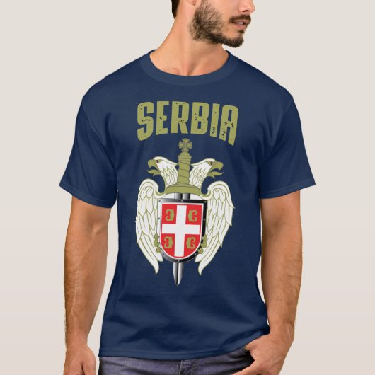Serbien T-Shirt (Vorderseite)
