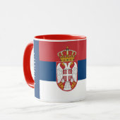 Serbien Tasse (Vorderseite Links)