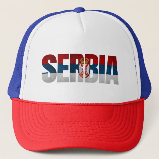 Serbien  truckerkappe (Vorderseite)