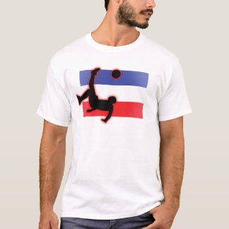 Serbien- und Montenegro-Fahrrad-Tritt T-Shirt