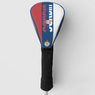 Serbienflagge Gorgetic Patriotic Golf Headcover