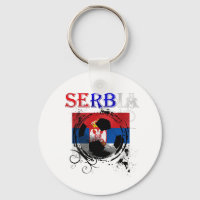 Serbiens Logo Flagge Srbija Geschenke für Fußballt