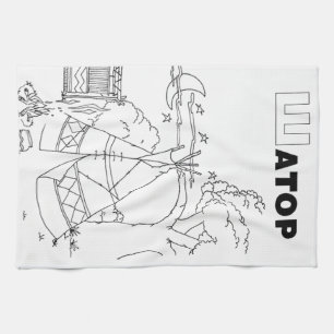 Serbienzelt Handtuch