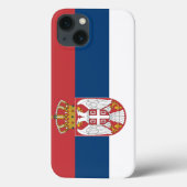 Serbisch Case-Mate iPhone Hülle (Rückseite)