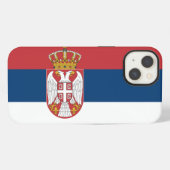 Serbisch iPhone Hülle (Rückseite (Horizontal))