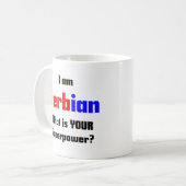 serbisch kaffeetasse (Vorderseite Links)