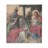 Serbisch-orthodoxe Ikonographie in der Kirche von  Notizblock (Vorderseite)